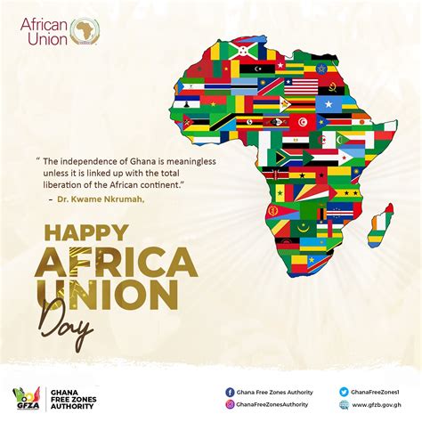 Happy Africa Union Day Auday Ghana Free Zones Authority Facebook