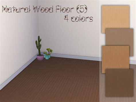 Natural Wood Floor 05 At Celinaccsims Sims 4 Updates