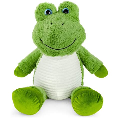 Super Soft Plush Corduroy Cuddle Farm Frog Stuffed Animal Toy 225