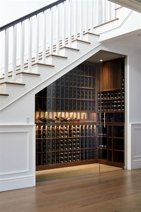 Wine Cellar Under Stairs