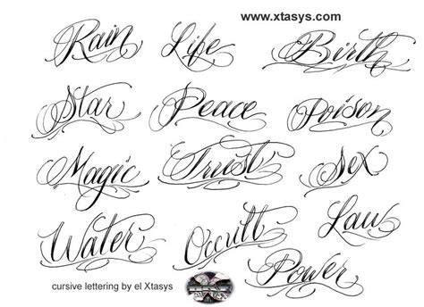 These 15 delicate cursive tattoo fonts are perfect for artistic designs and beautiful lettering of any kind. Tattoo Lettering | Tattoo fonts cursive, Tattoo lettering ...