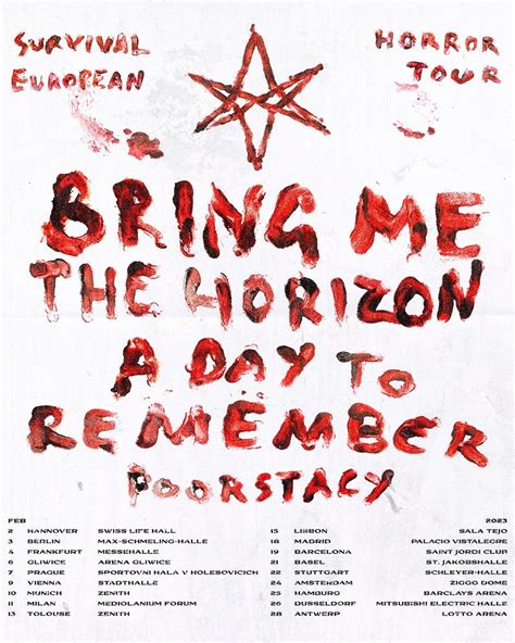 Bring Me The Horizon Tour 2023 Tickets Jetzt Auf Morecorede