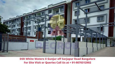 Below is a comprehensive list of 20 areas and 7 talukas under bangalore district of karnataka. DSR White Waters II - Regrob