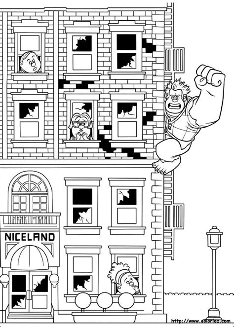 Wreck it ralph - Return to childhood Adult Coloring Pages - Page 2