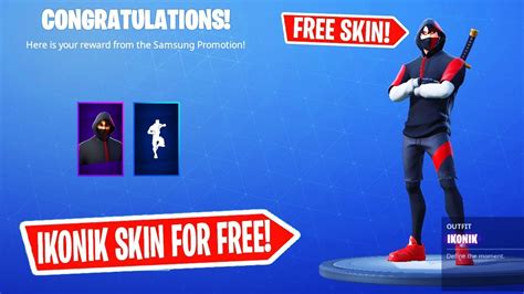 If you're thinking of getting this smartphone, you'll have to stump up $999 to get the most basic version of it, however. How to Get IKONIK SKIN for FREE in Fortnite (FREE Ikonik ...