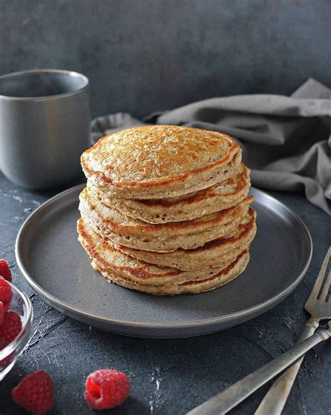 Easy Oatmeal Pancakes Gluten Free Recipe Savory Spin