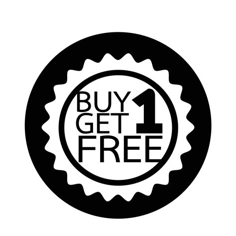 Buy One Get One Free Icon 567510 Vector Art At Vecteezy
