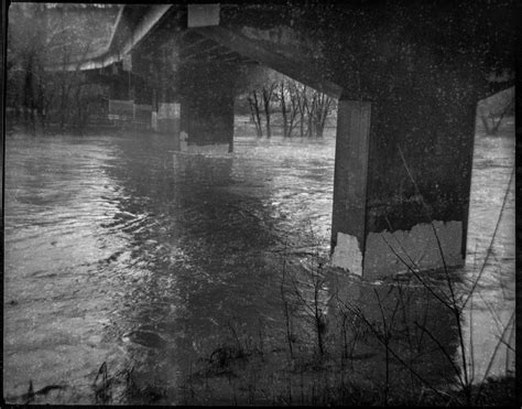Under The Overpass French Broad River Flooding Ashevile Flickr