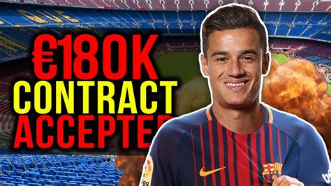 breaking philippe coutinho agree s to join barcelona transfer talk