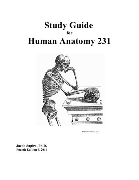 Solution Human Anatomy Study Guide Studypool