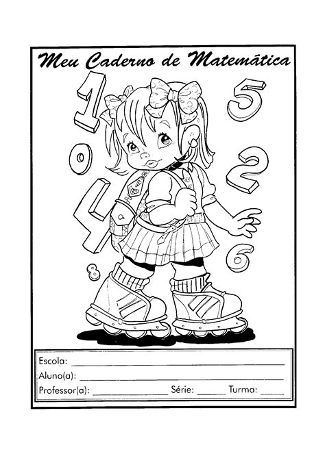 Capas De Caderno Matemática