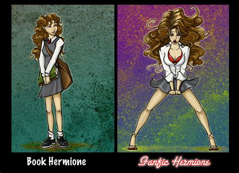 Hermione Book Vs Fanfic By The Starhorse On Deviantart