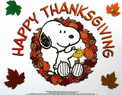 Image result for Snoopy Thanksgiving