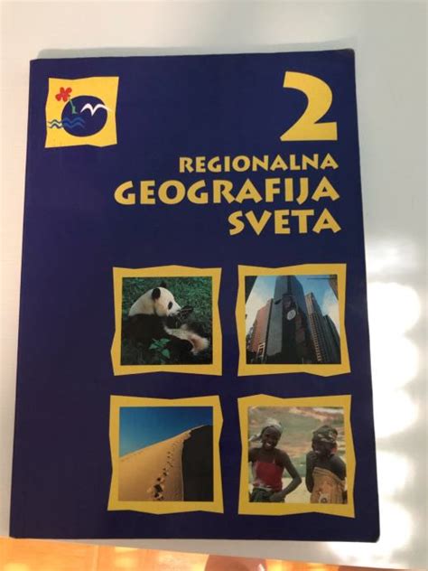 Učbenik Regionalna geografija sveta za 2 letnik
