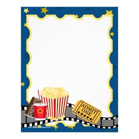 ✓ free for commercial use ✓ high quality images. Popcorn Template | MOVIE Ticket Popcorn Cinema Party ...