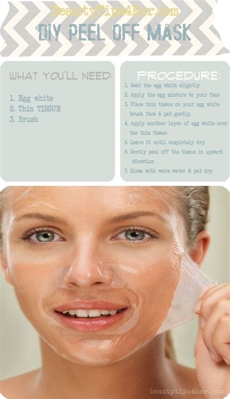 Diy Face Masks Diy Blackhead Removalpeel Off Mask That Actually