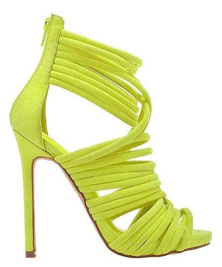 Privileged Neon Yellow Arian Sandal Zulily Latest Shoe Trends Fall
