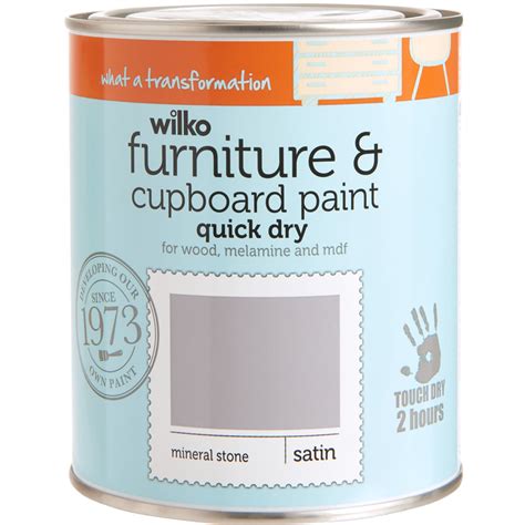 See more ideas about painted cupboards, painted furniture, furniture. Wilko Quick Dry Satin Furniture and Cupboard Paint Mineral ...