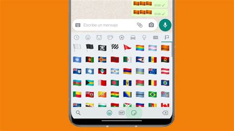 Whatsapp A Ade El Emoji De La Bandera Naranja Qu Significa