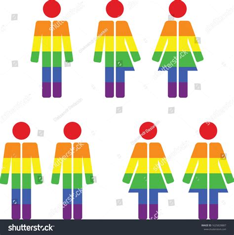 Lgbt Symbols Symbols Gender Lesbians Gays Stock Vector Royalty Free 1625828887 Shutterstock