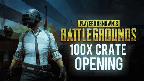 PLAYERUNKNOWN S BATTLEGROUNDS X CRATE OPENING YouTube
