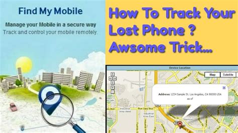 How To Track Your Lost Phone Track Your Smartphone Locate Your Cell