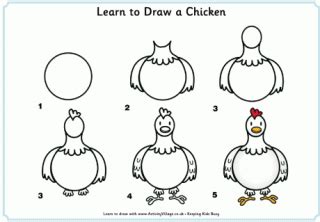 Farm animals are a great topic of study for preschoolers. Learn to Draw Farm Animals