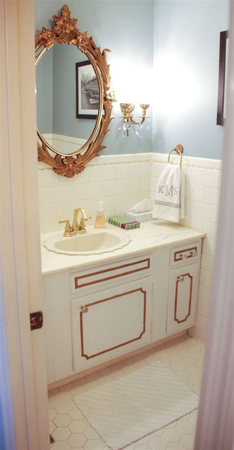 Powder Room Makeover Pender And Peony A Southern Blog