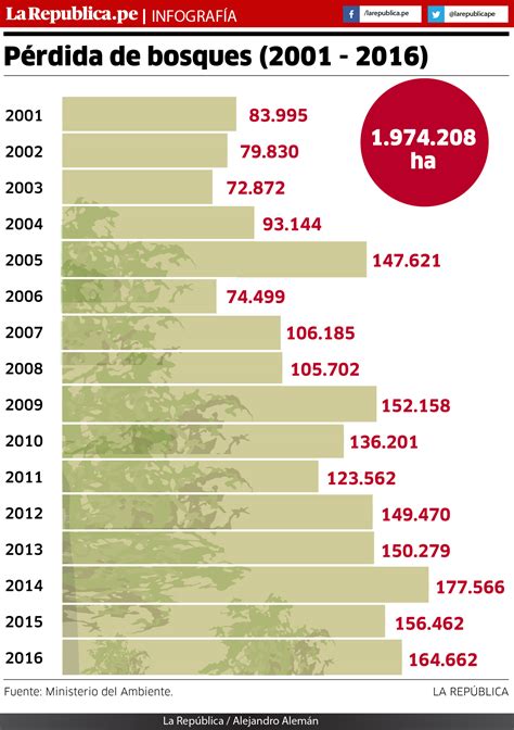 En 16 Años El Perú Ha Perdido 1 Millón 900 Mil Hectáreas De Bosques