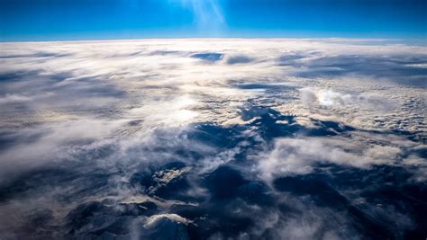 Free Images Ocean Horizon Wing Cloud Sky Sunlight Flight Sea