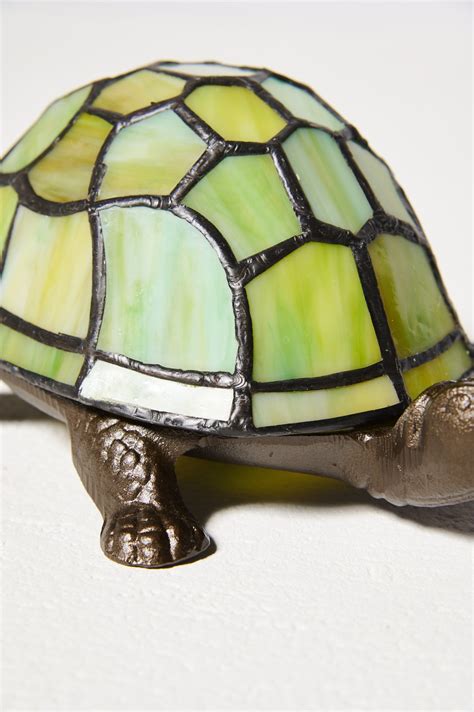 Lt205 Stained Glass Turtle Accent Lamp Prop Rental Acme Brooklyn