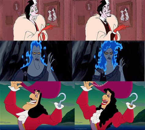 Villain Gender Bender Disney Animation Disney Fan Art Disney Art