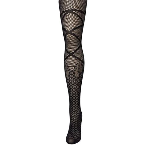 JAVEL Women S 1 Pack Plus Size Patterned Tights 13 Liked On Polyvore