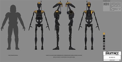Concept Art Character Design B1 Battle Droid Concept Art Star