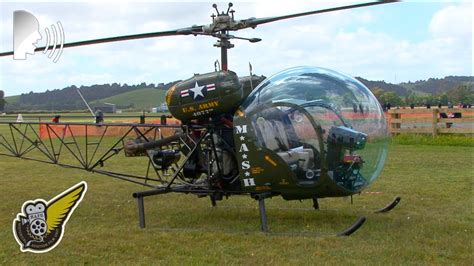 Mash Helicopter Bell 47 Sioux Of Ardmore Helicopters Youtube