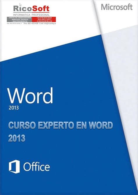 Curso Experto En Microsoft Word 2013 Aulaclic Freelibros