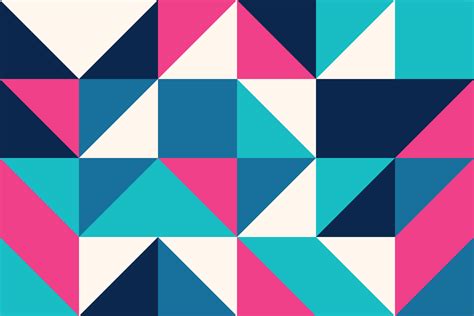 Seamless Geometric Shapes Pattern Psdgraphics