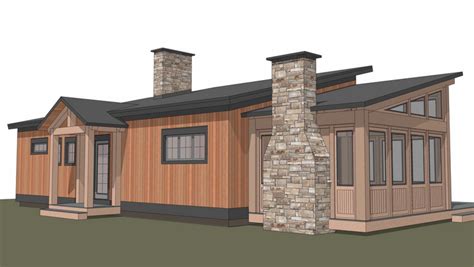 Open Concept Post And Beam House Plans
