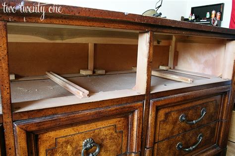 When fixing doors and handles, make sure you use a stepladder rather than stand on the base cabinets or worktop, as this can cause lift the cabinet into place slightly above the brackets and carefully lower it down so that the. Tv Stand: TV Cabinets With Drawers (#37 of 50 Photos)
