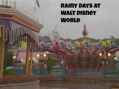 Rainy Days At Walt Disney World