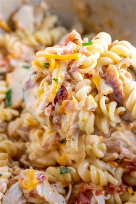 Chicken Bacon Ranch Pasta One Pot Kylee Cooks