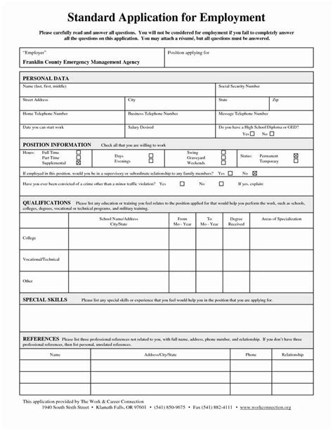 The job application form is used mainly for service industry positions such as retail and restaurants. Employment Requisition form Best Of Best 25 Line ...