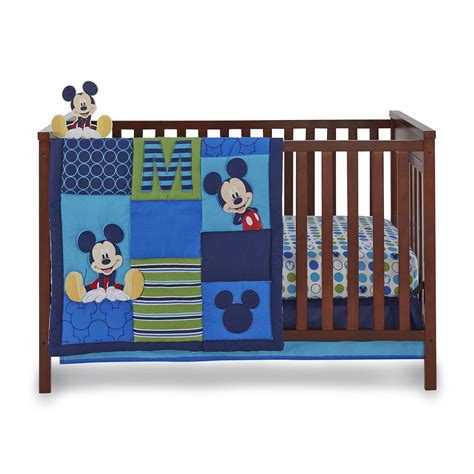 Check out our mickey mouse crib bedding selection for the very best in unique or custom, handmade pieces from our bedding shops. Disney Infant Boy's 4-Piece Mickey Mouse Crib Bedding Set ...
