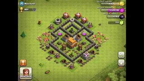 Town Hall Level 4 Strategy Guide Clash Of Clans Tips