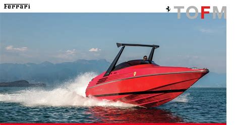 To round off its impressive list of specifications, the boat also has a cuddy cabin in the ship's bow and an. Ferrari riva | Barche