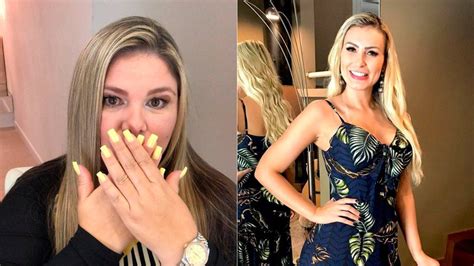 Cenapop Ex Ronaldinha Critica Volta De Andressa Urach Ao Miss Bumbum Persistir No Erro