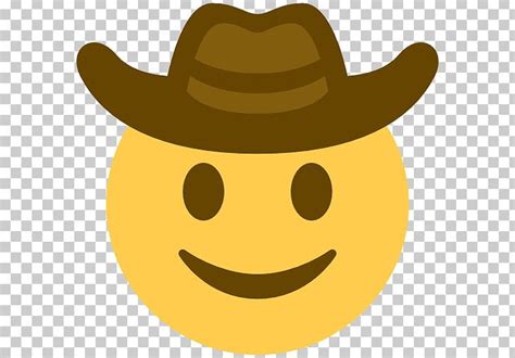 Emoji Cowboy Hat Emoticon Smiley Png Clipart Cowboy Cowboy Hat