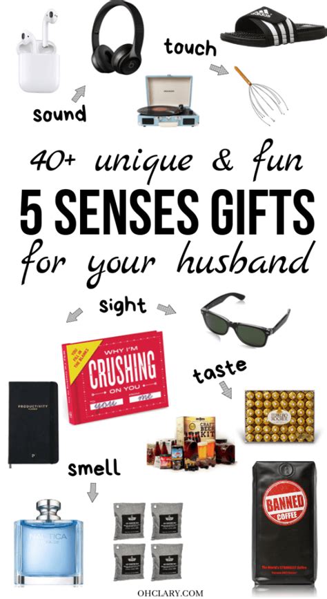 5 Senses Gifts For Him 2024 That He Will Actually Want Thoughtful