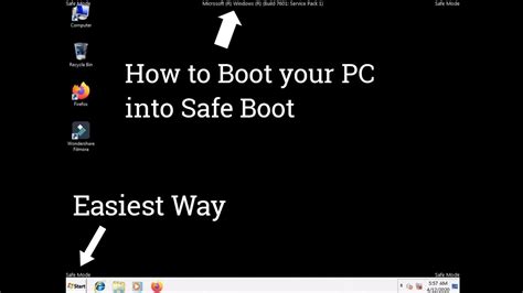Enable Safe Mode In Pc Or Laptop Easiest Way To Enable Safe Mode In