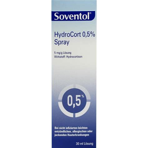 Soventol Hydrocort 05 Spray Von Medice Arzneimittel Pütter Gmbhandcokg